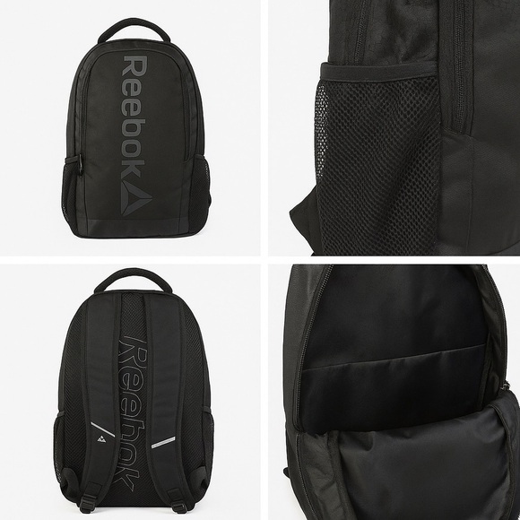 Reebok Other - Reebok Black Backpack Sleek Design Durable